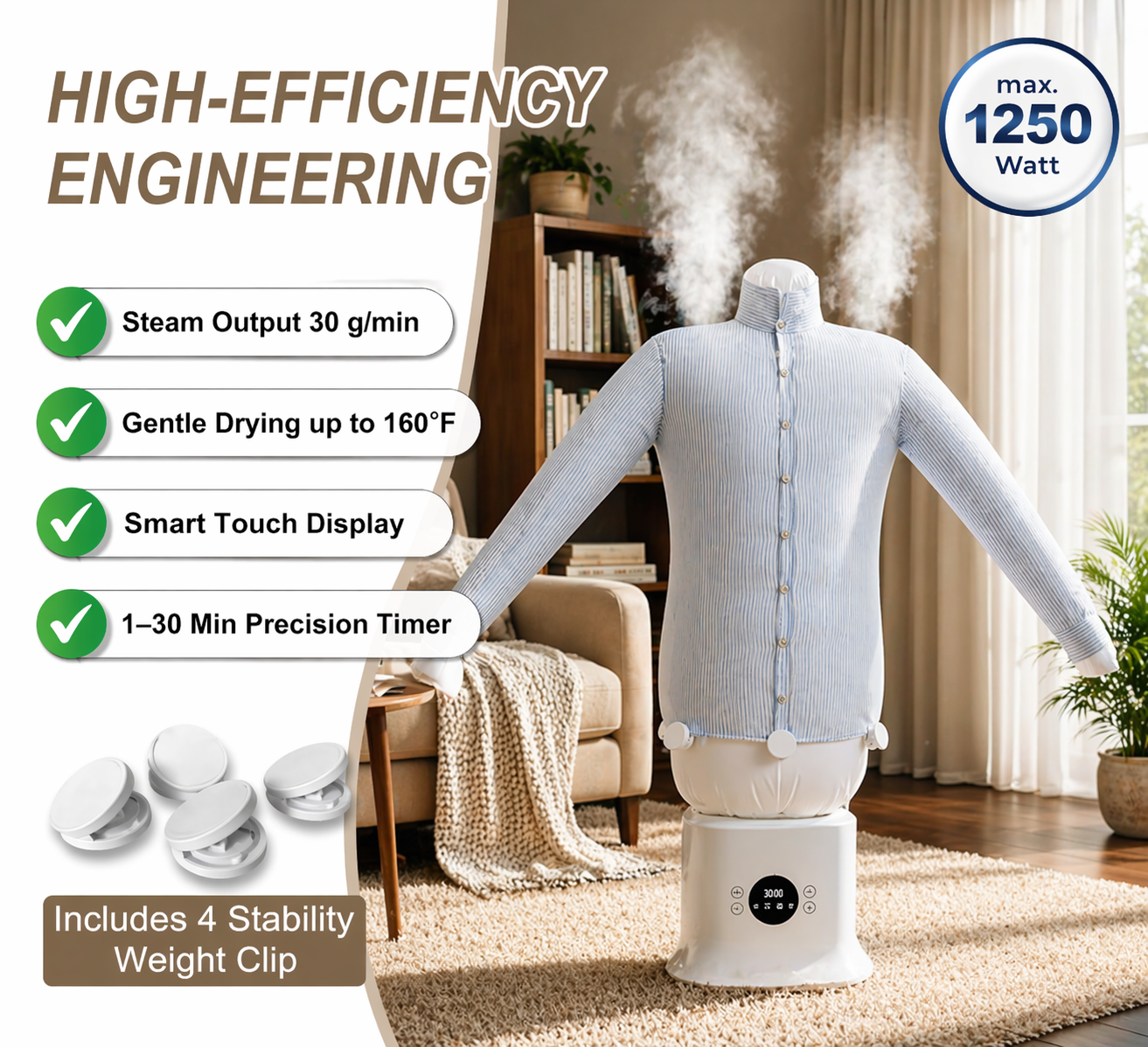 Automatic Clothes Ironing and Drying