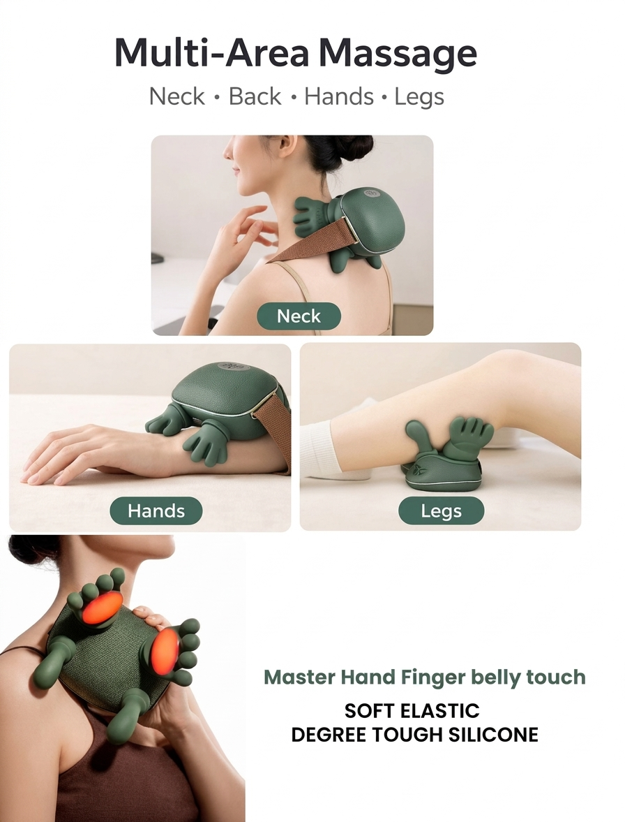 Simulation Hand Neck Massager
